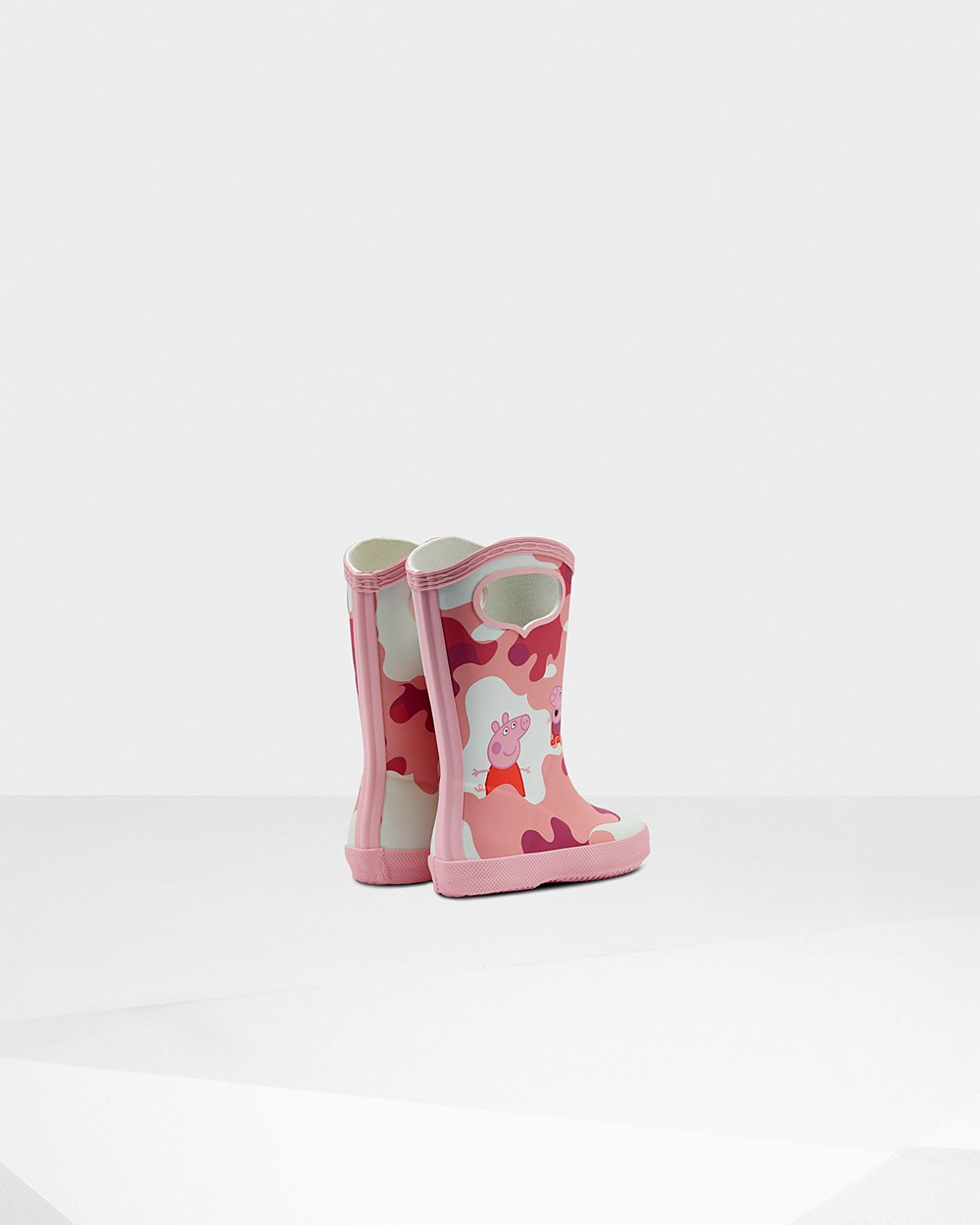 Galochas Hunter Criança Rosa - Original First Peppa Pig Grab Handle - 20TKDFGZS